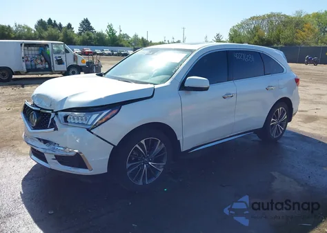 2020 Acura Mdx Technology Package from USA, damaged, VIN 5J8YD4H58LL033895